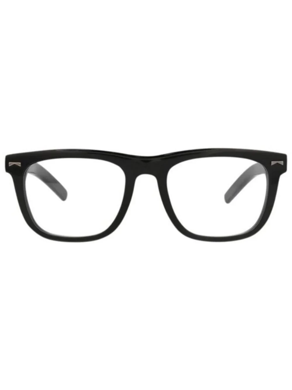 New Montblanc Mens Square/Rectangle Black Black Transparent Fashion Designer Eye